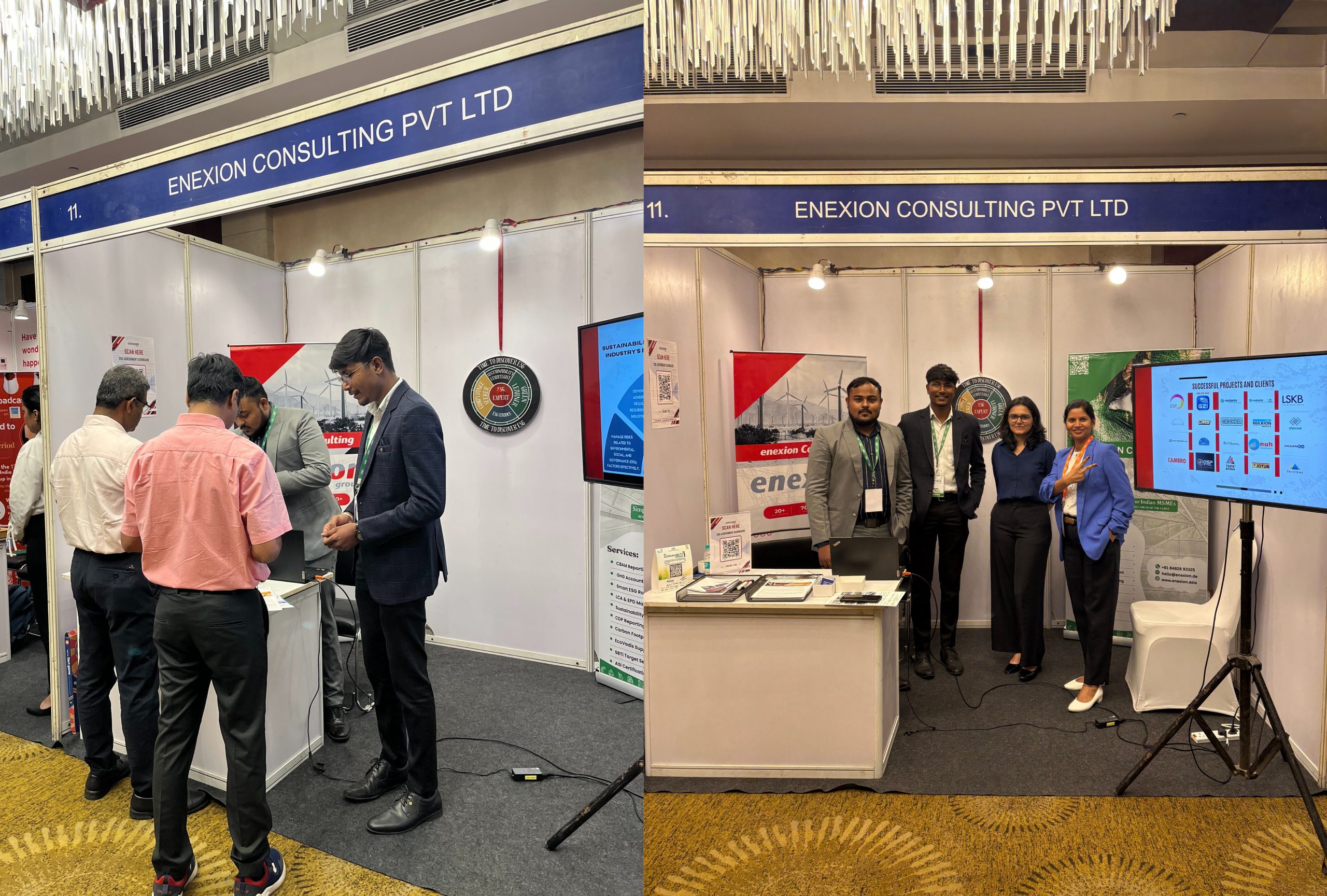 Enexion Booth at CII Conclave